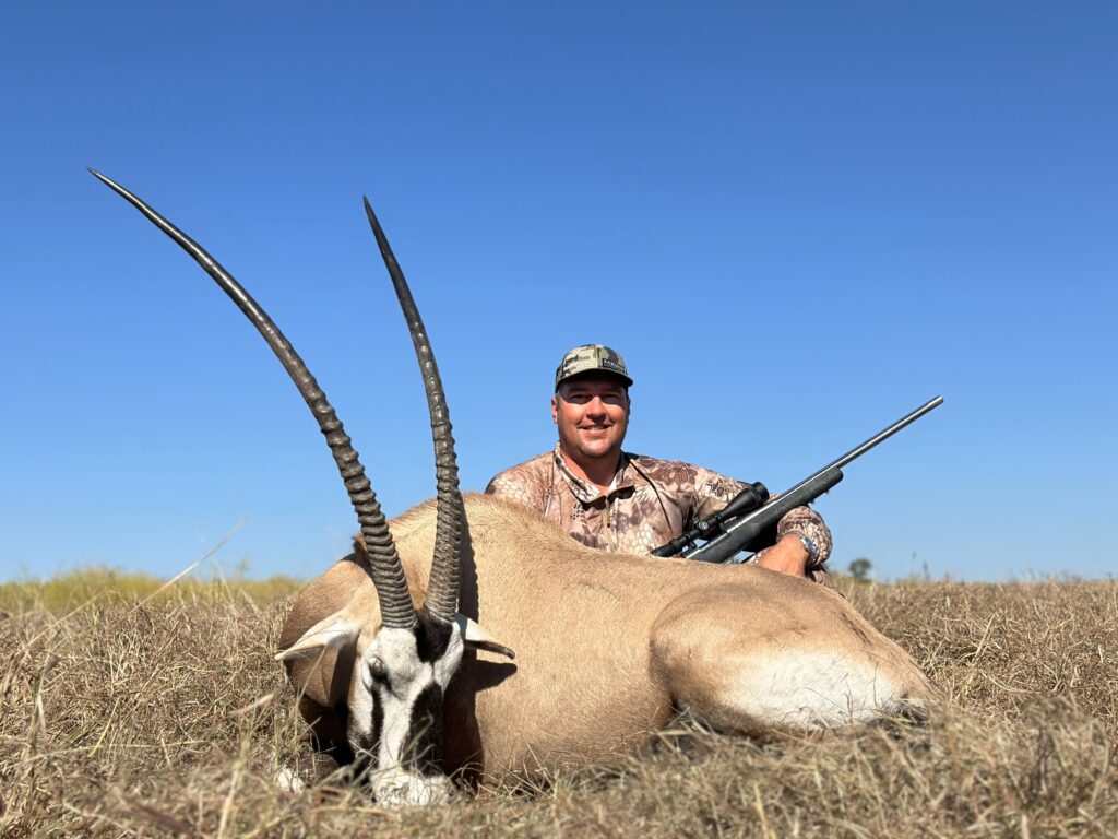 Scimbok harvest at C5 Whitetails Lodge