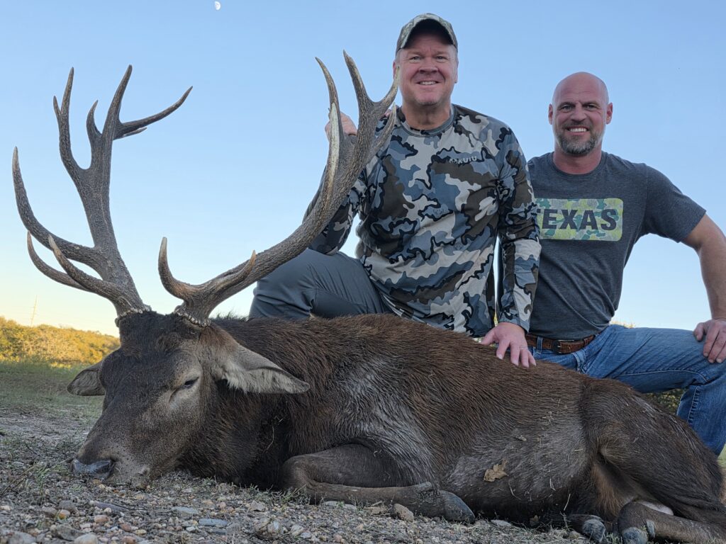 stag taken by Blake Jensen at C5 Whitetails Lodge
